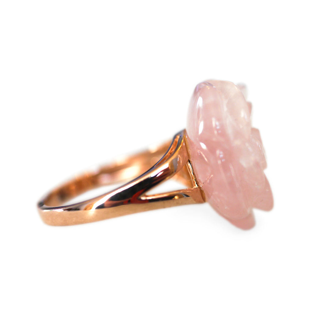 Camélia Rose Gold Ring 2010