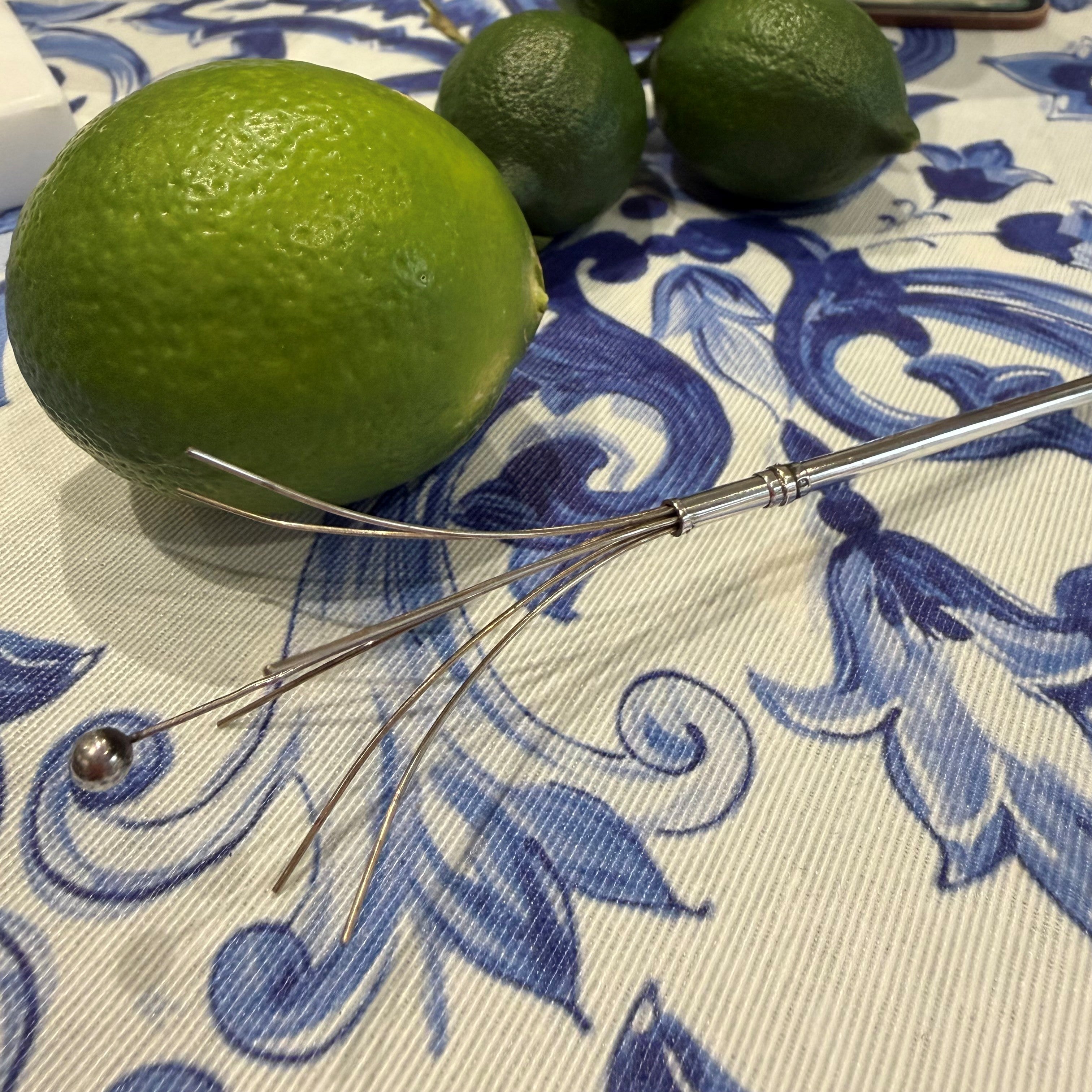 Deakin & Francis Articulated Silver Swizzle Stick Pendant 1932