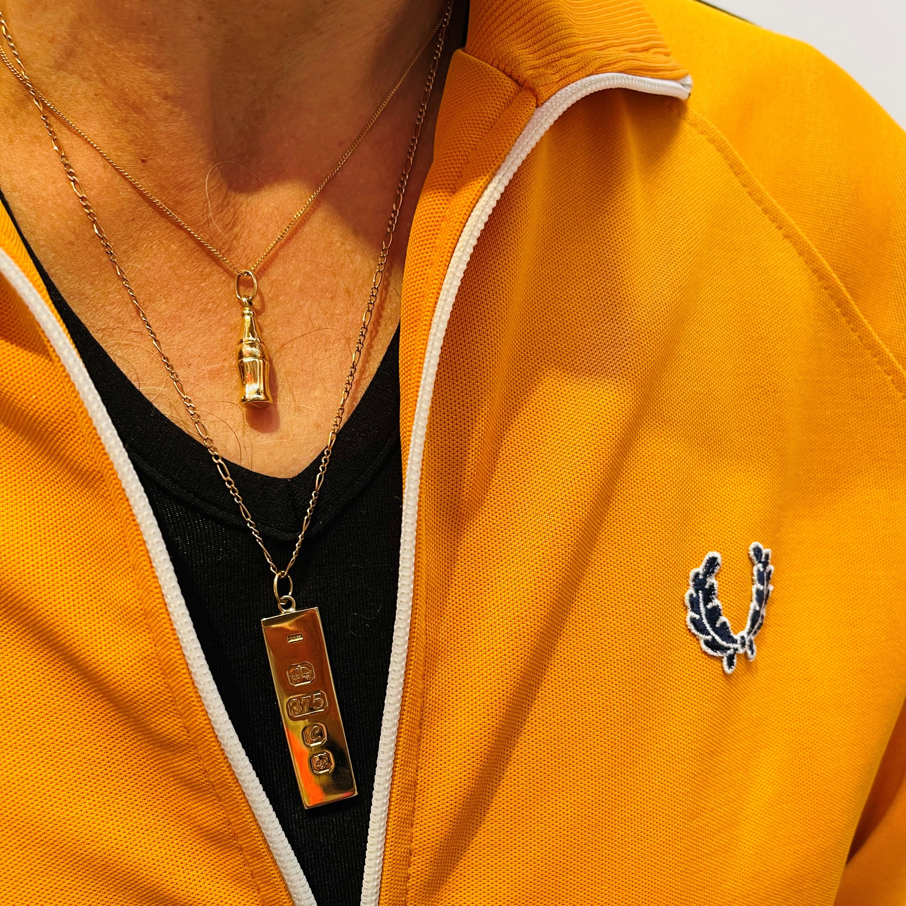 Gold Glorious Gold: 1977 Ingot Pendant