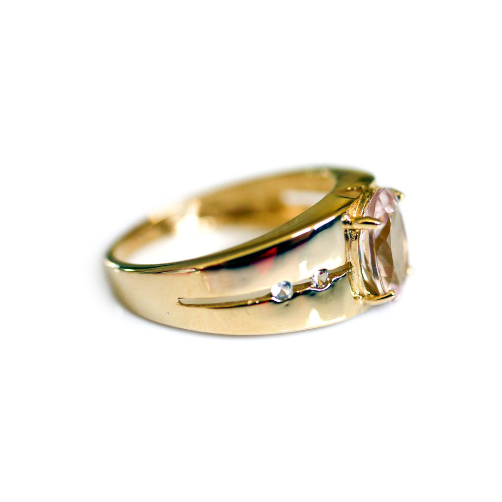 Morganite Dress Ring