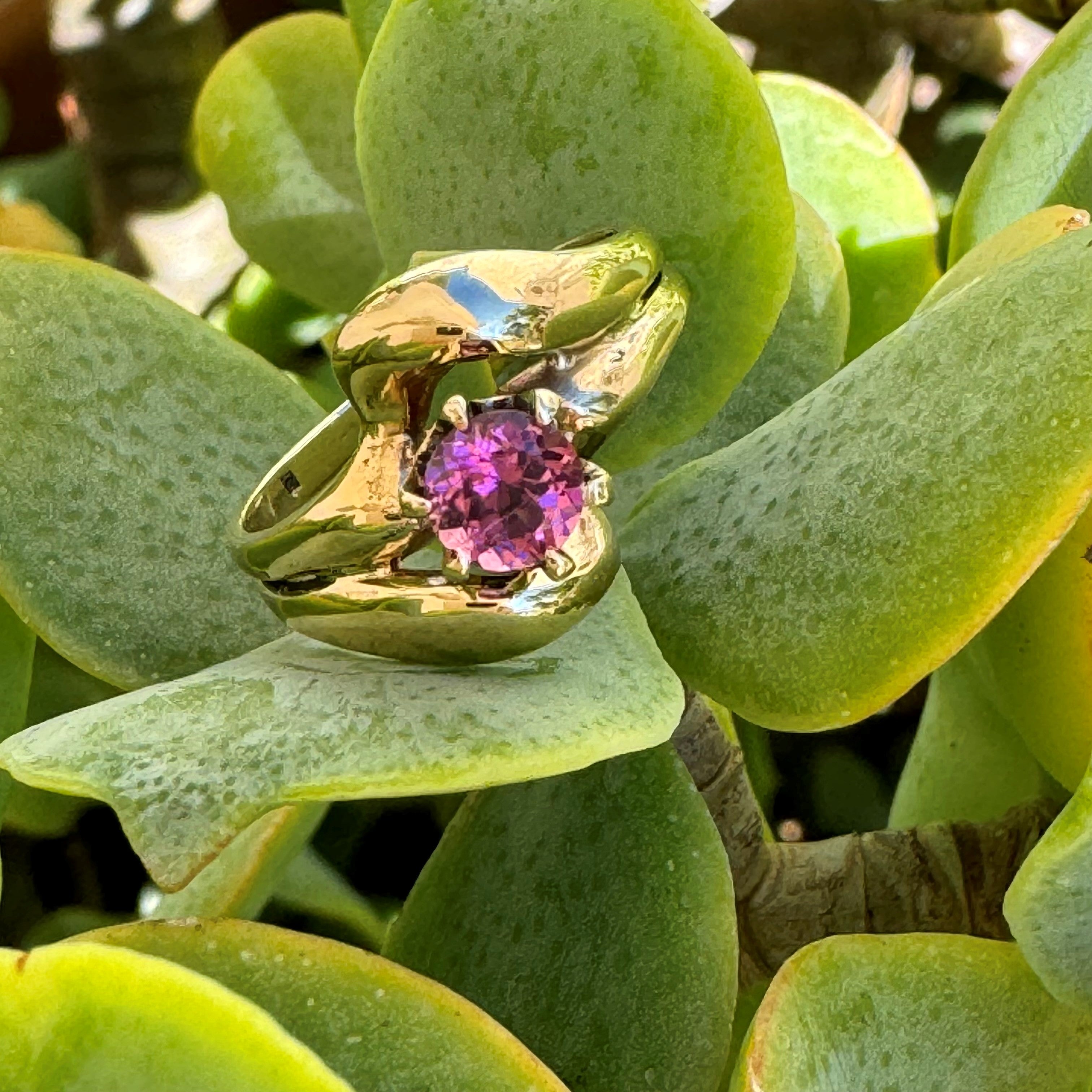 Pink Tourmaline Popping Ring 1993