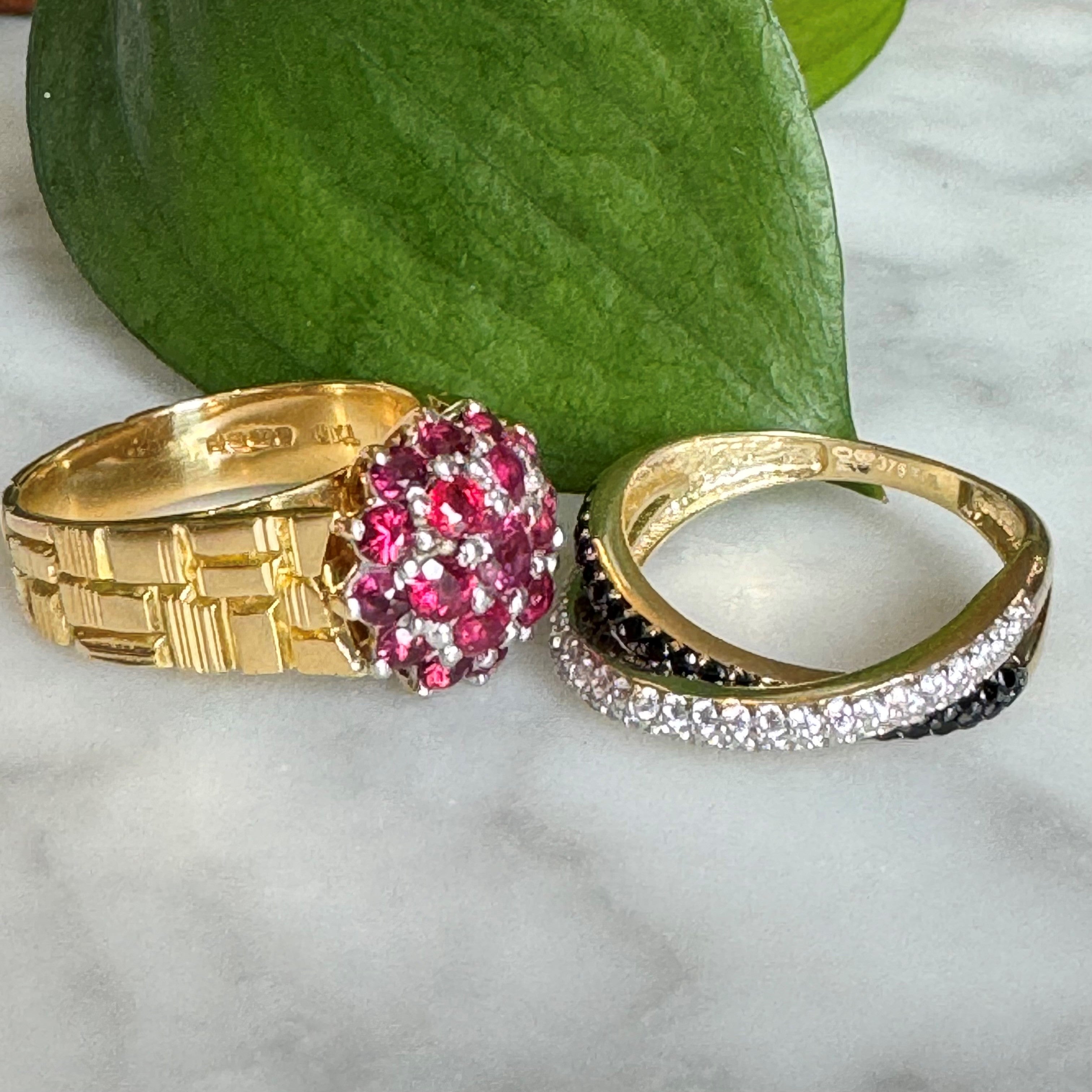 Ruby Decadent Dome Ring 1995
