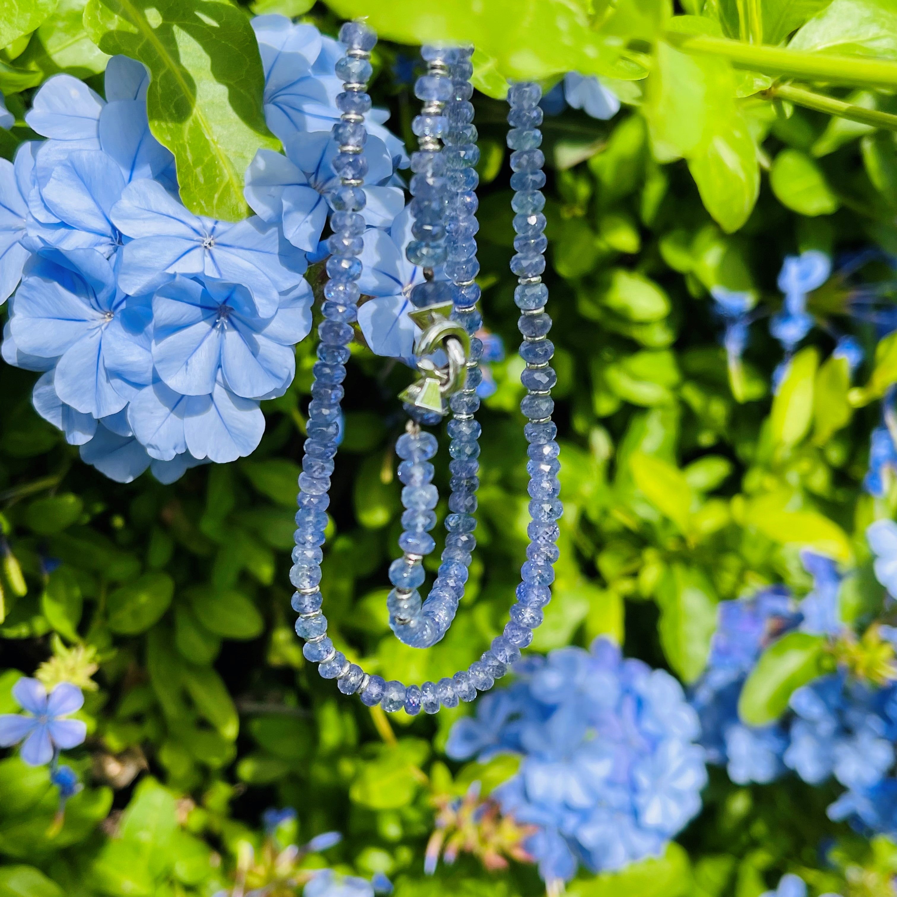 Tantalising Tanzanite White Gold Necklace