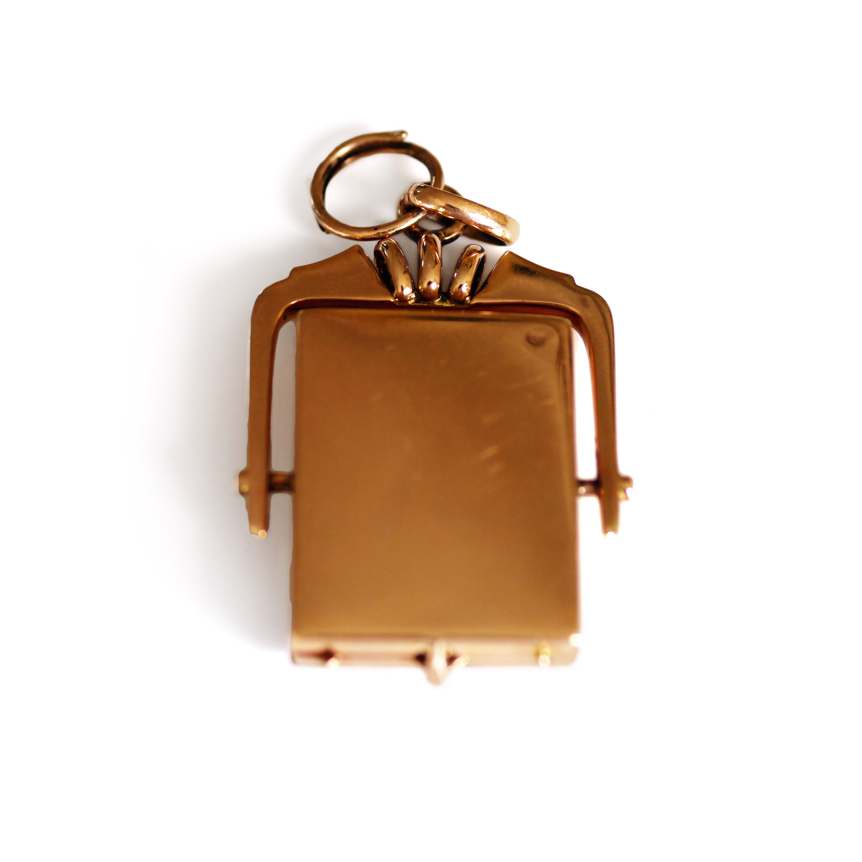 Lucky Locket Spinner Vintage Pendant