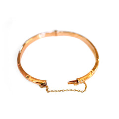 Gold Glorious Gold: Bamboo Bracelet 1965