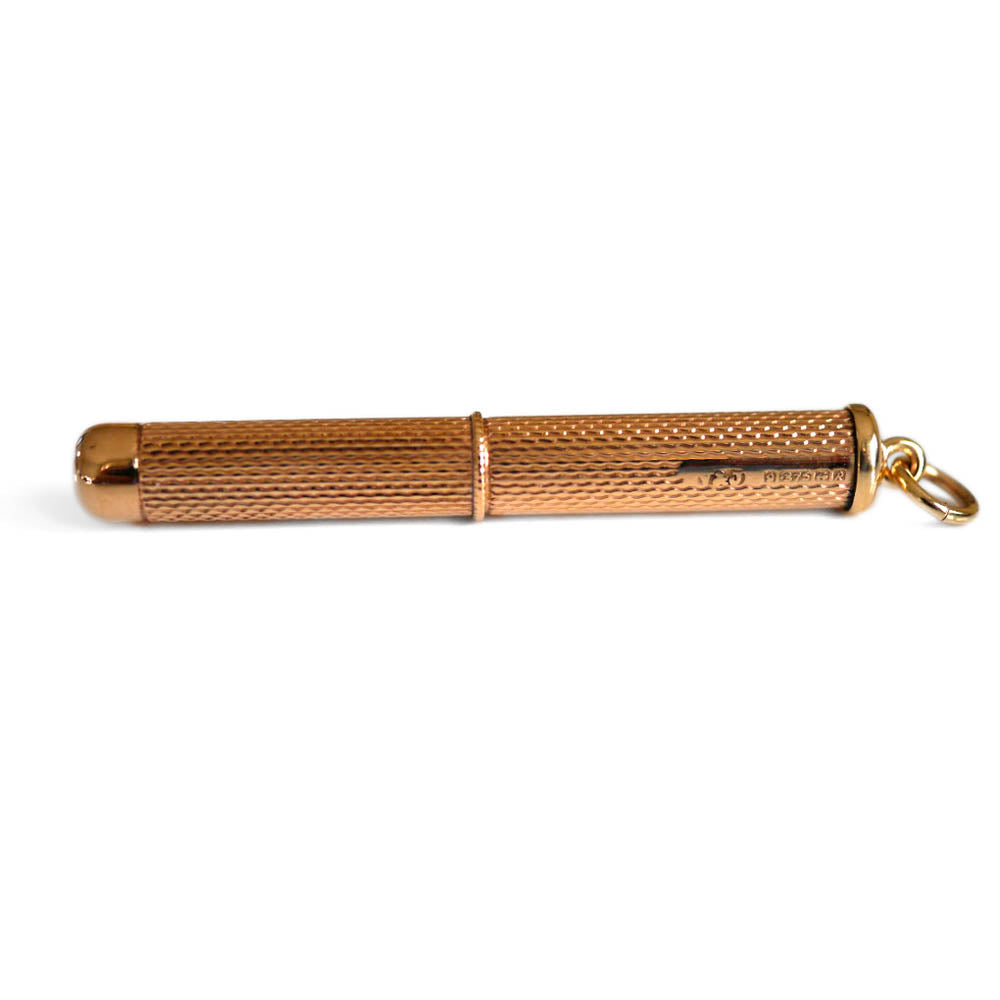 Vintage Gold Toothpick Pendant 1966