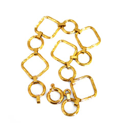 Gold Glorious Gold: Modernist Gold Bracelet