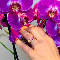 Radiant Ruby 1970s Dress Ring