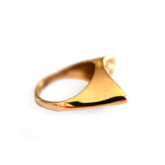 Radiant Ruby 1970s Dress Ring
