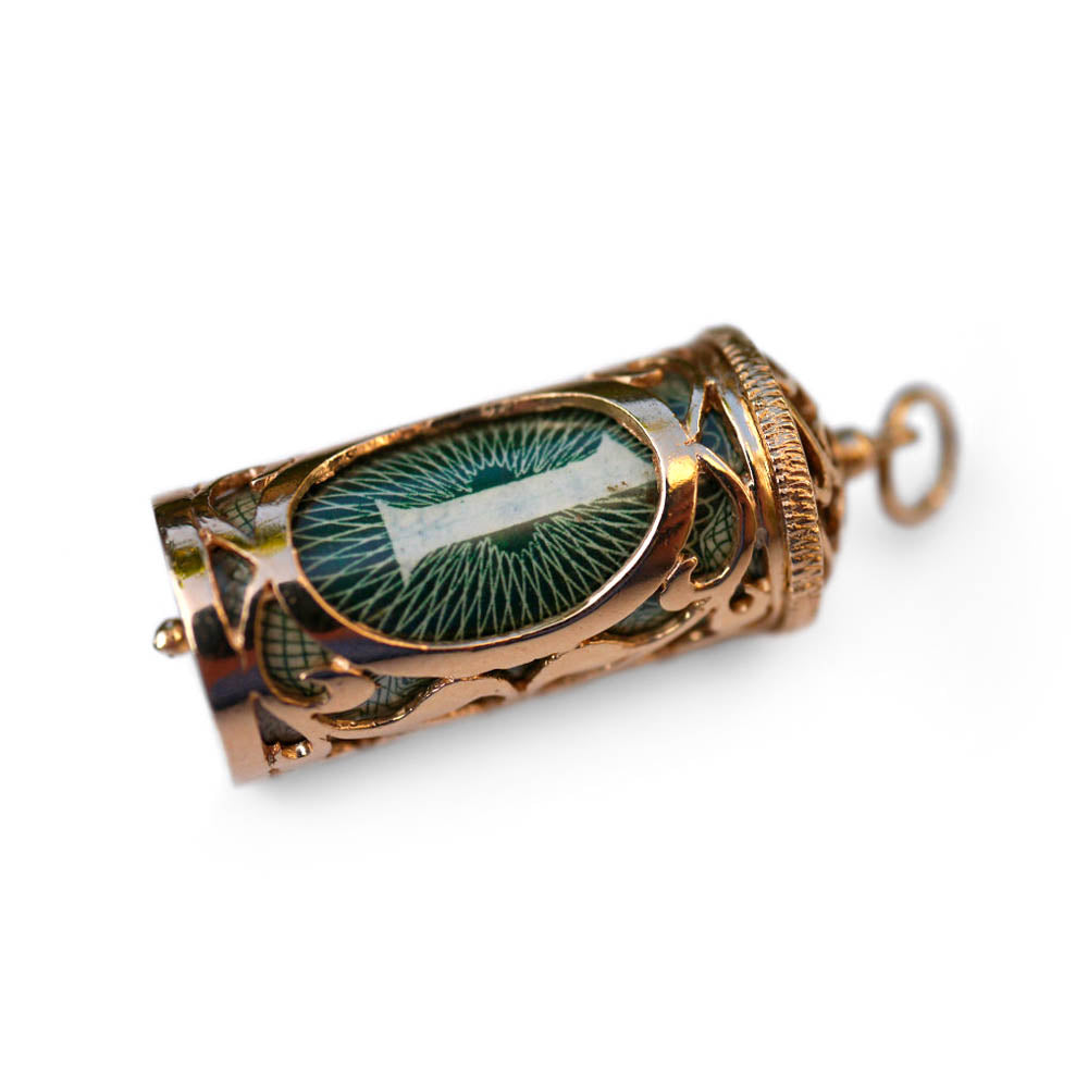 1976 Vintage Moneypenny Vessel Pendant