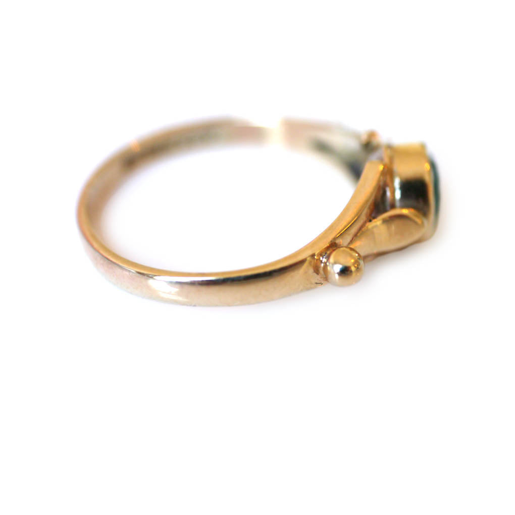 Emerald Dolly Dress Ring 1981