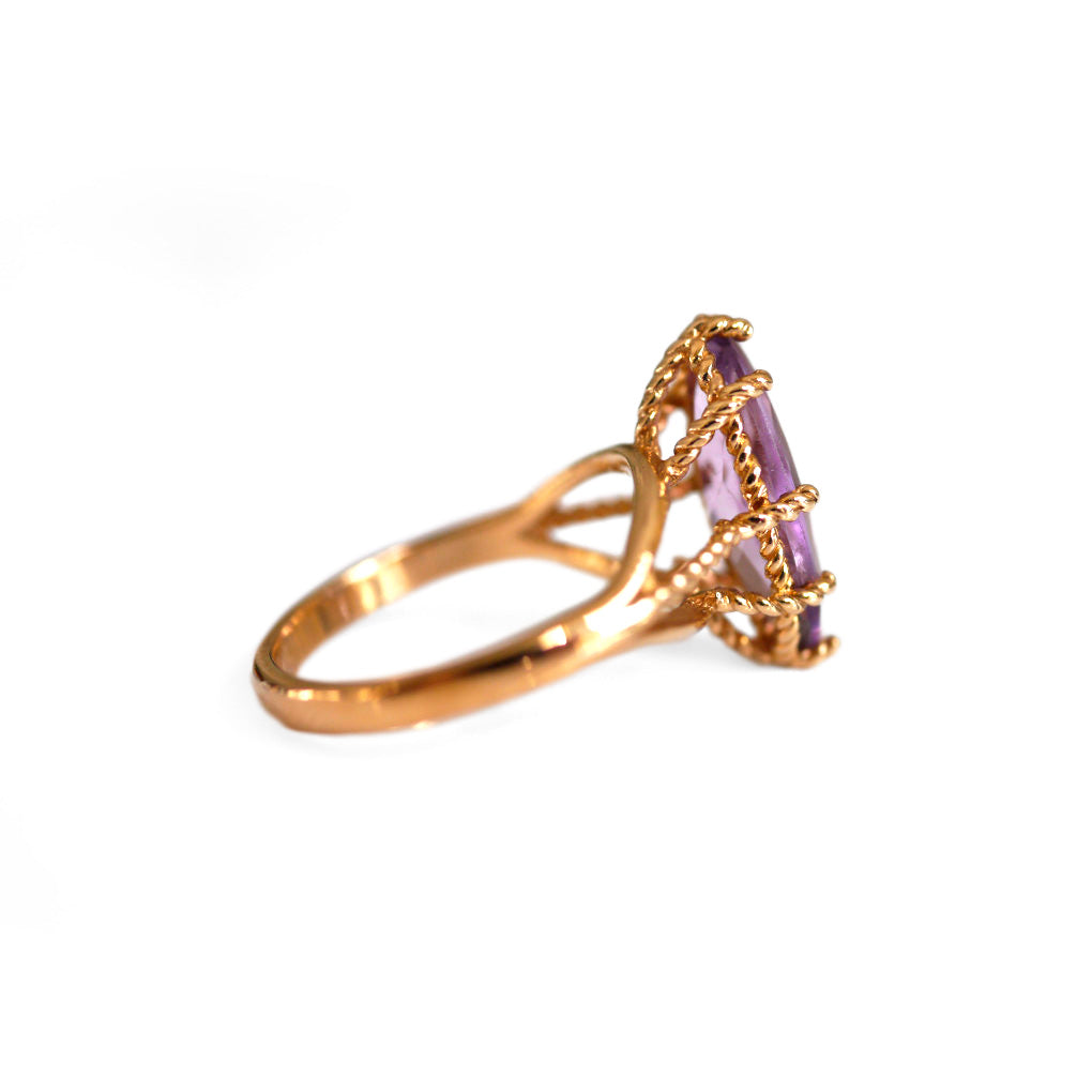 Vintage Amethyst Marquessa Ring