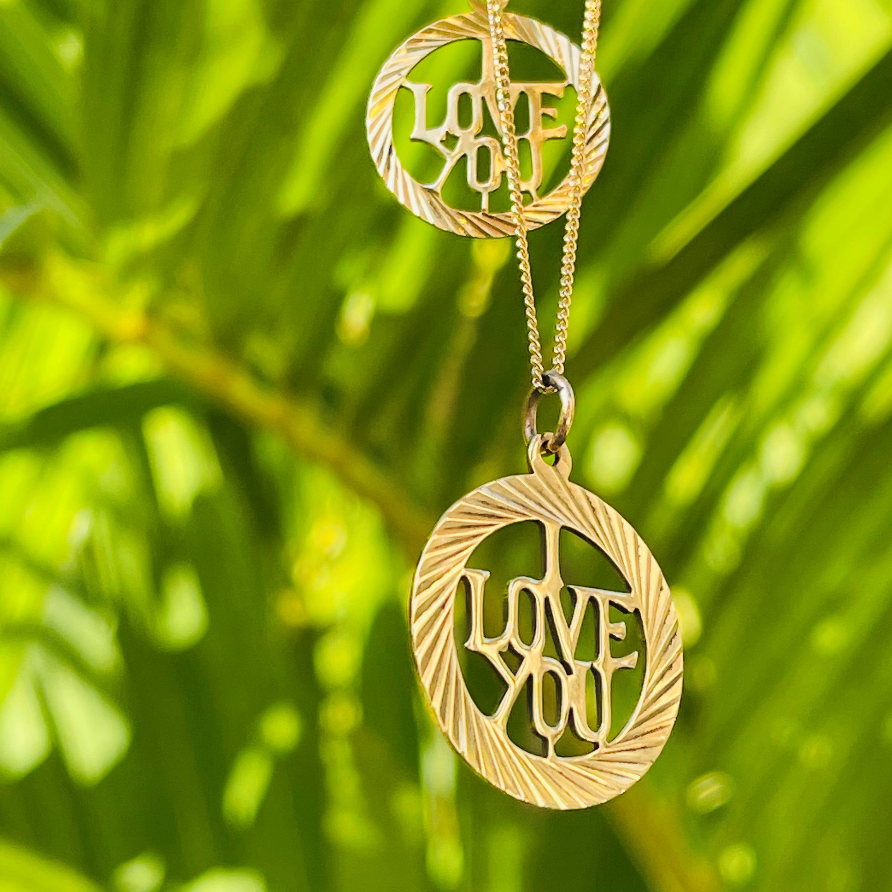 Georg Jensen I Love You Necklace 1971