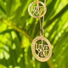 Georg Jensen I Love You Necklace 1971