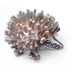 Silver Hedgehog Pendant