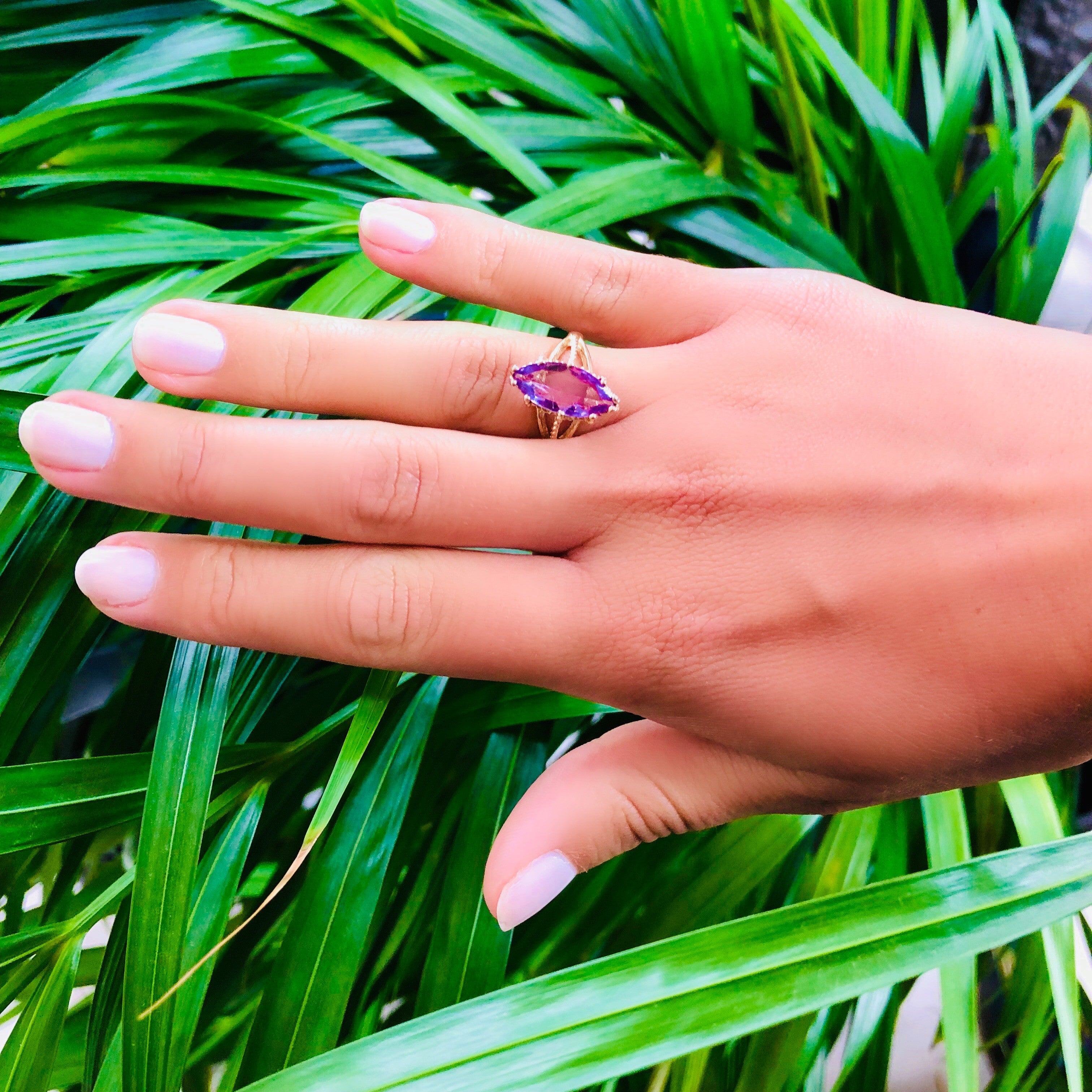 Amethyst Marquessa Ring