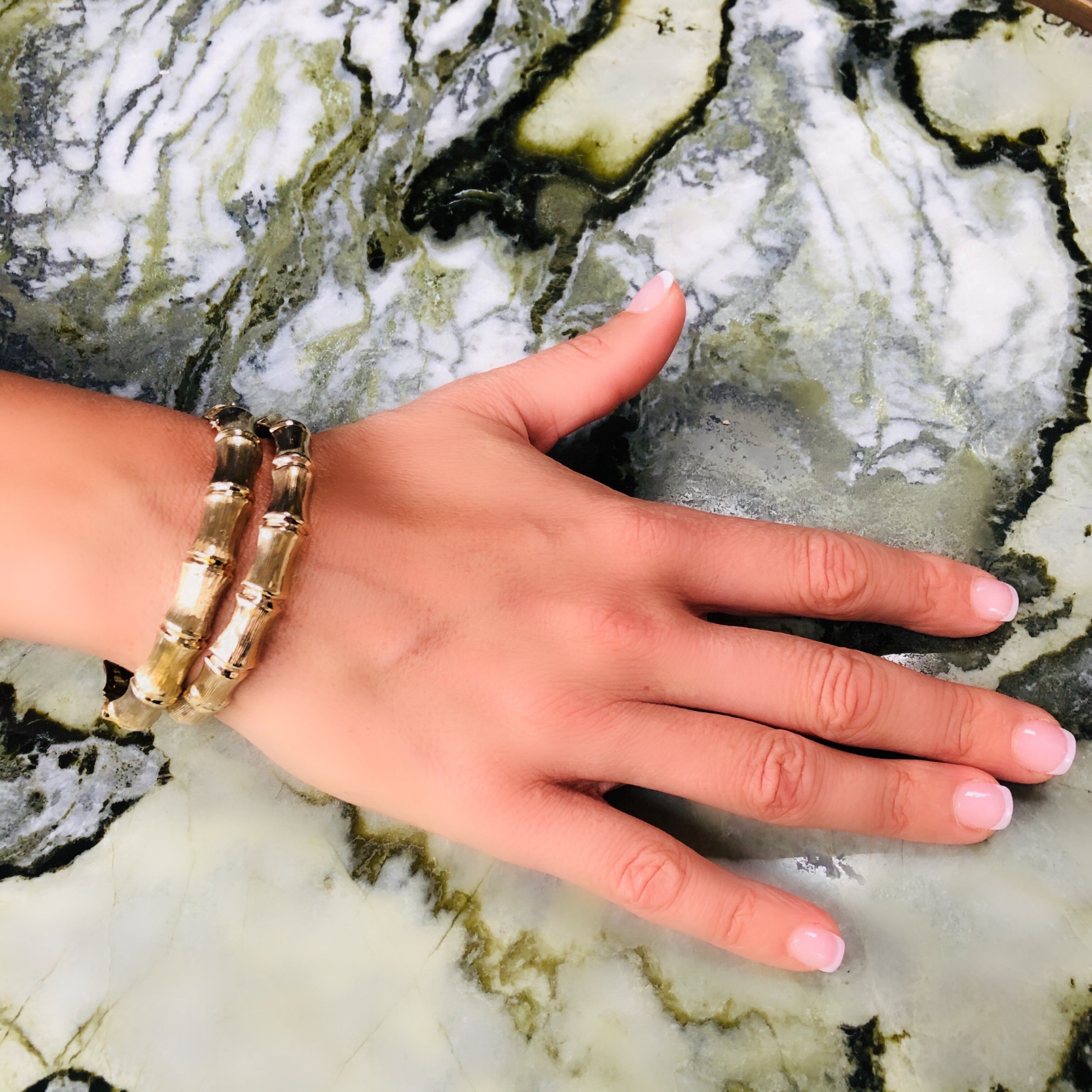 Gold Glorious Gold: Bamboo Bracelet 1965