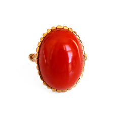 Coral Crush Dress Ring
