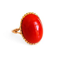 Coral Crush Dress Ring