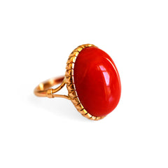 Coral Crush Dress Ring
