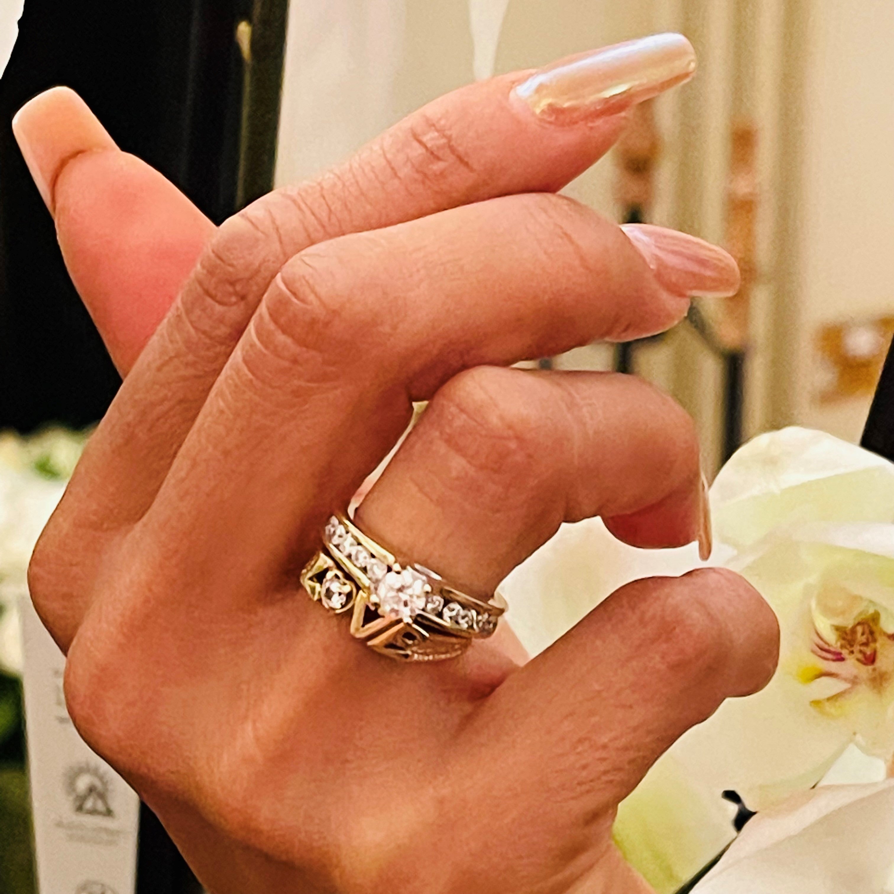 Decadent Dazzling Diamond Ring