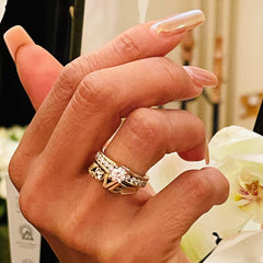 Decadent Dazzling Diamond Ring