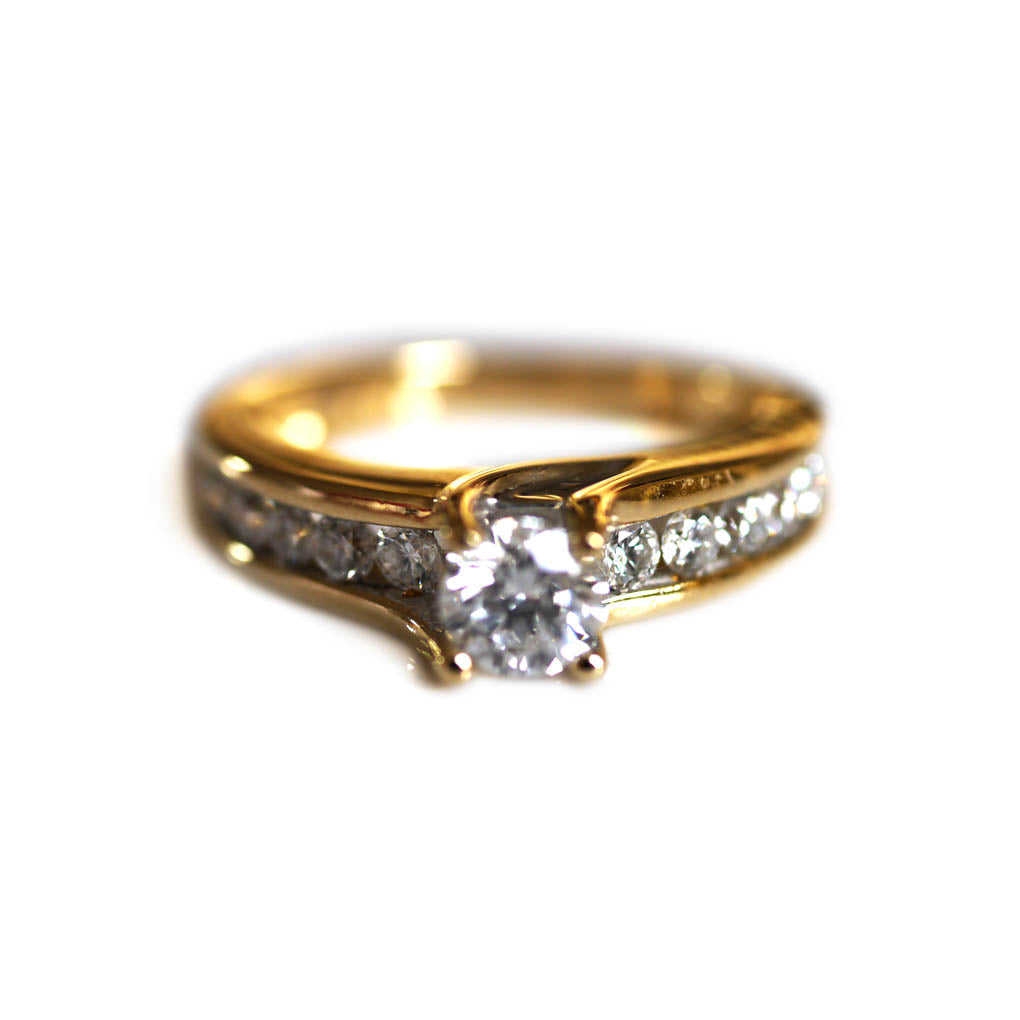 Decadent Dazzling Diamond Ring