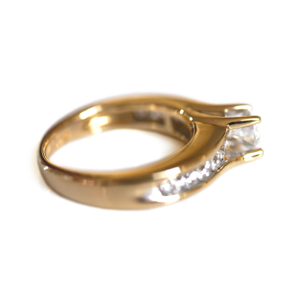 Decadent Dazzling Diamond Ring