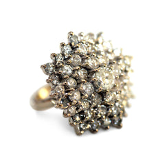 Excess Diamond Cocktail Ring