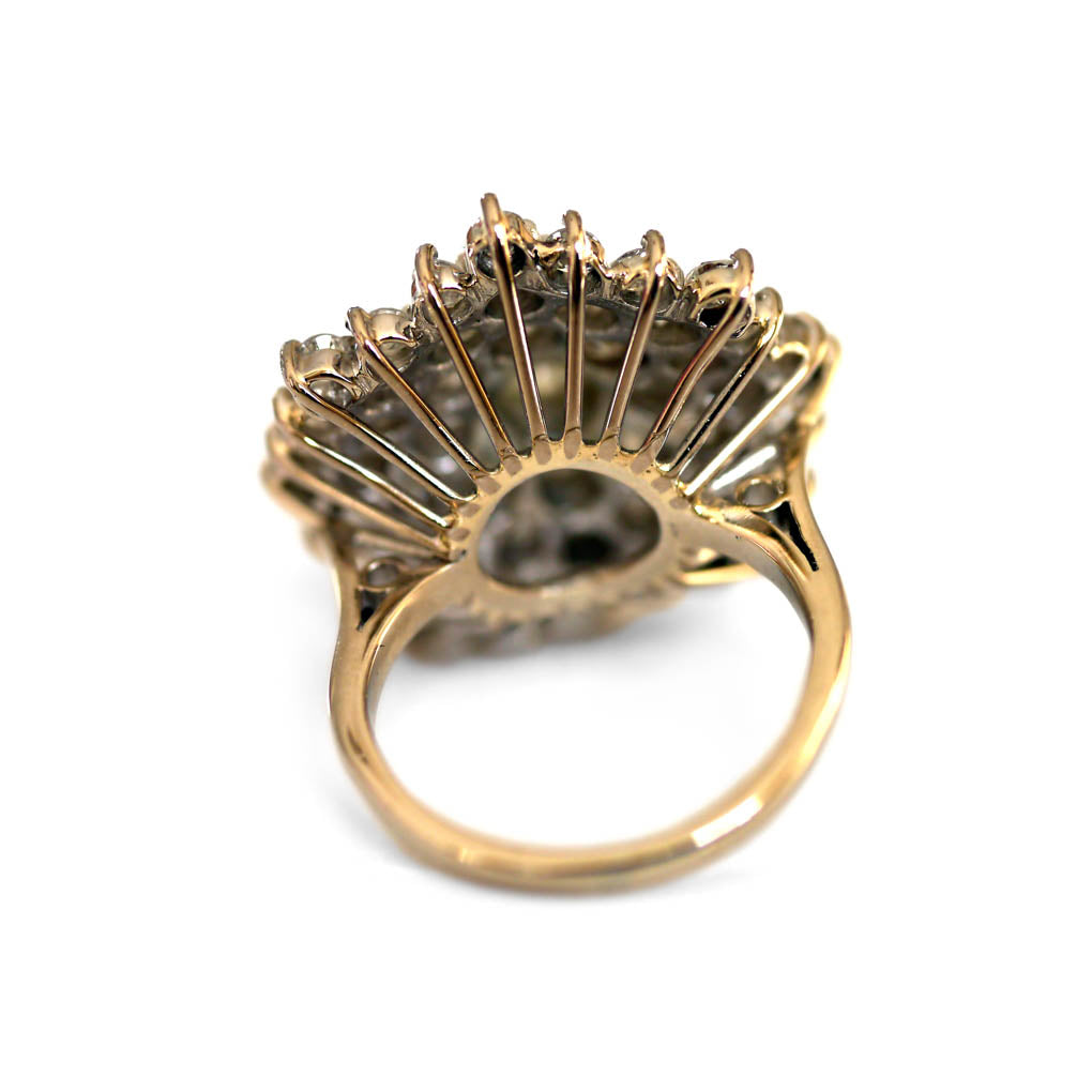 Excess Diamond Cocktail Ring