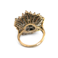 Excess Diamond Cocktail Ring