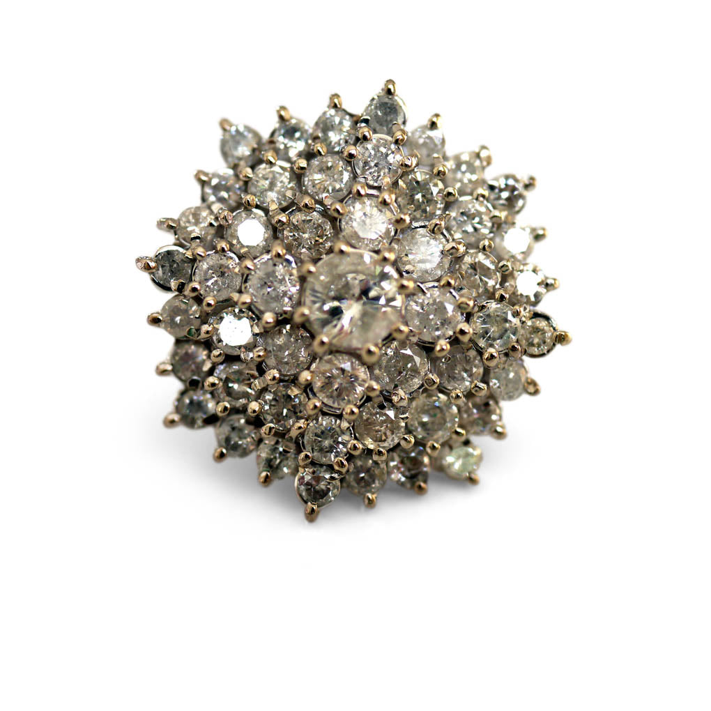 Excess Diamond Cocktail Ring