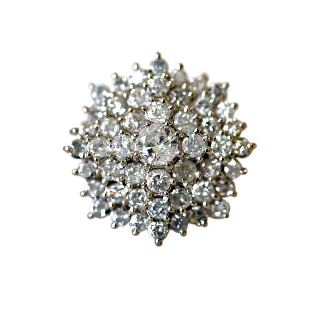 Excess Diamond Cocktail Ring