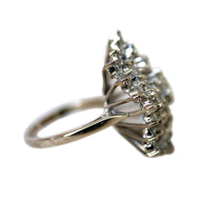 Excess Diamond Cocktail Ring