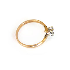 Vintage Jewellery Dazzling Diamond Duo Dress Ring