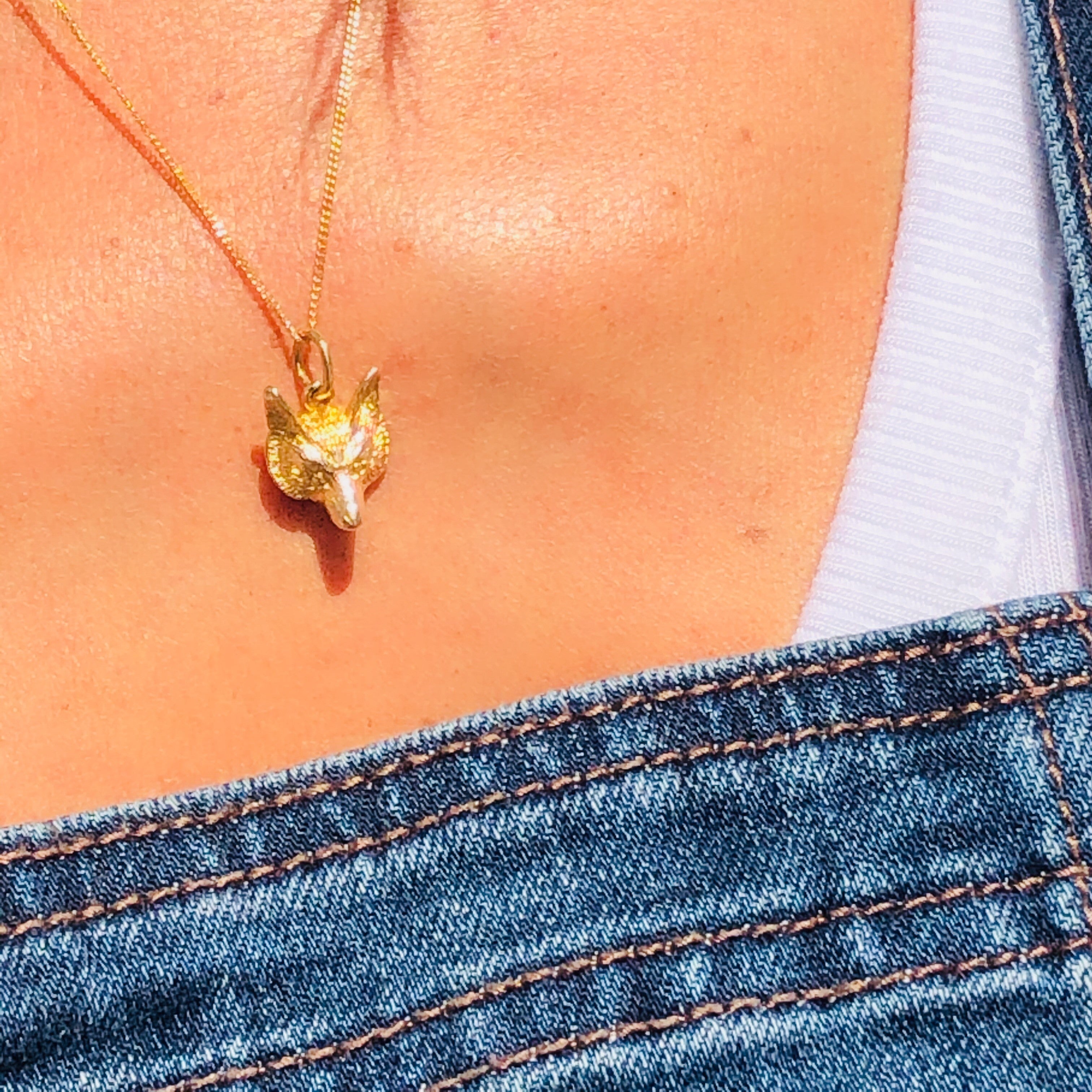 Gold Glorious Gold: Fox Necklace