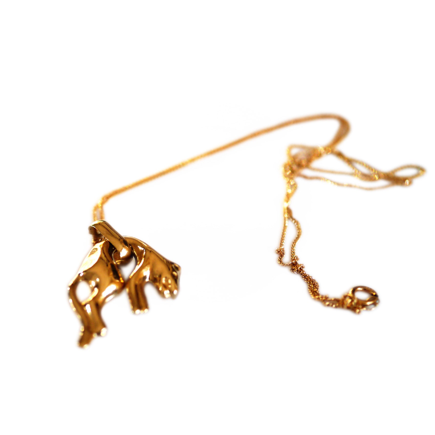 Gold Glorious Gold: Jaguar Necklace