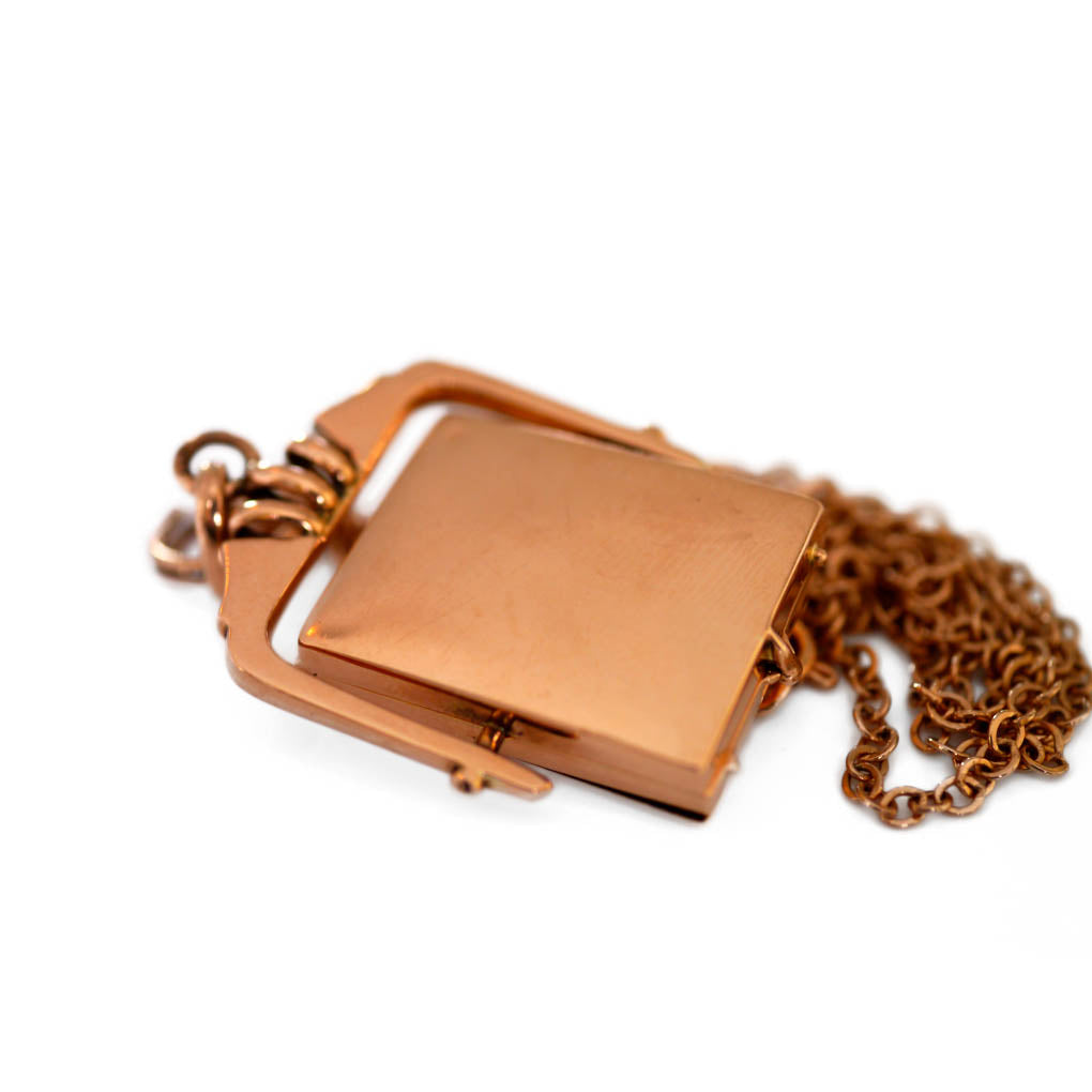 Lucky Vintage Locket Spinner Pendant