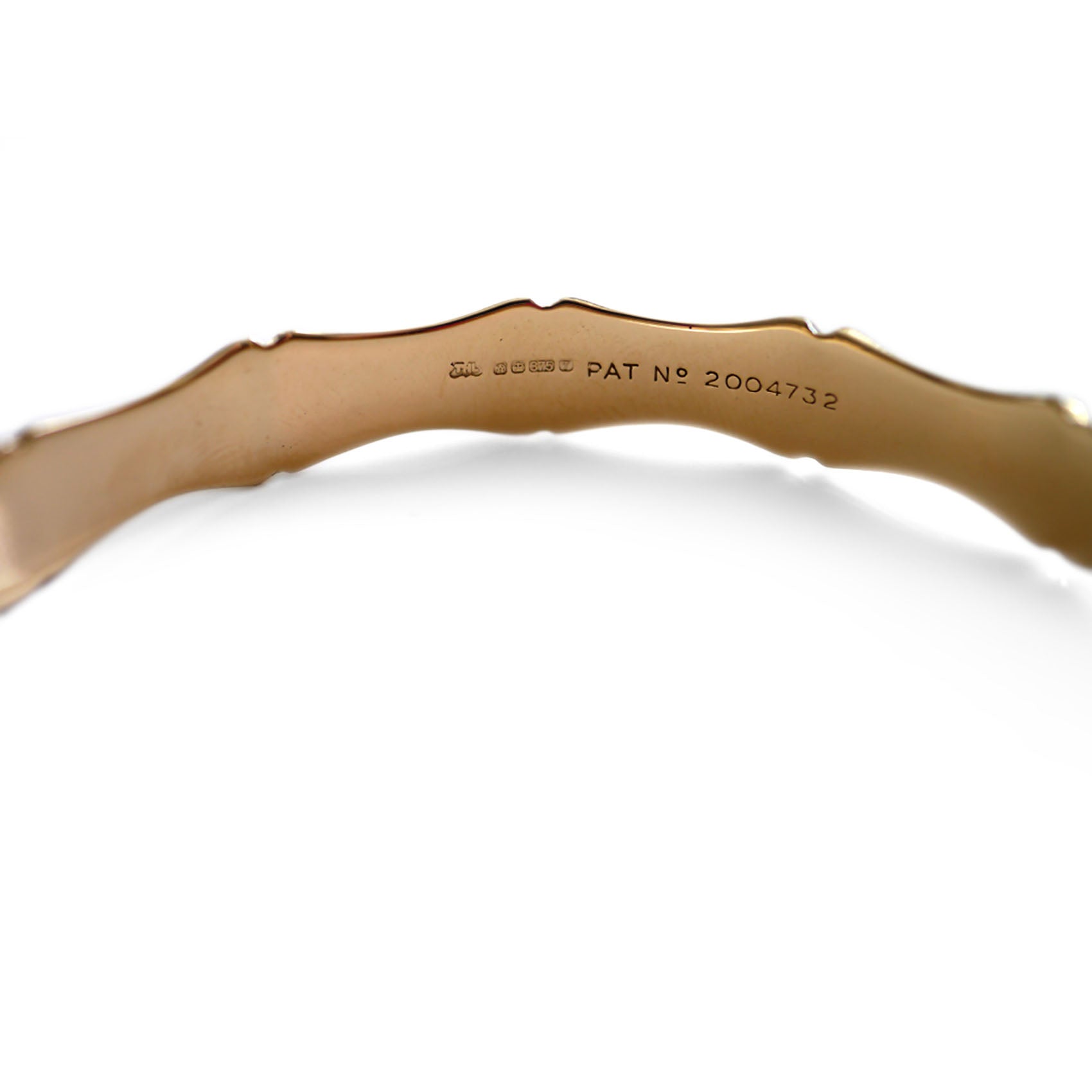Gold Glorious Gold: Bamboo Bangle