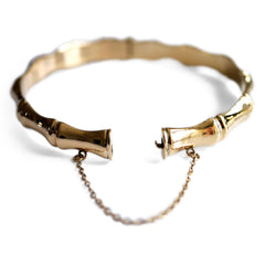 Gold Glorious Gold: Bamboo Bangle