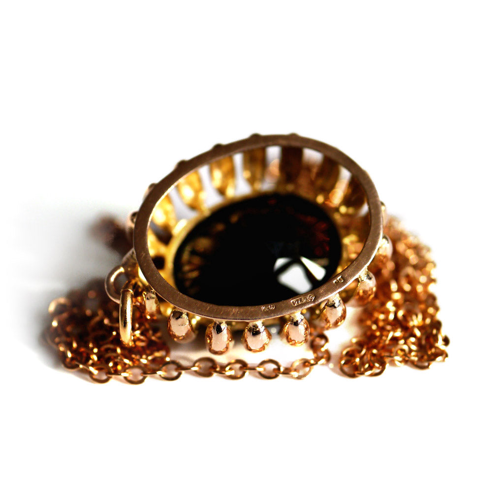 Smoky Quartz Pendant Necklace