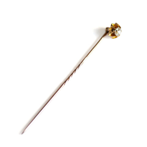 Dazzling Diamond Vintage Tie Pin