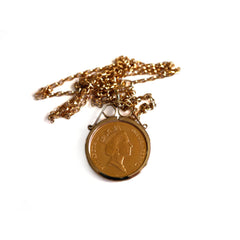 Gold Glorious Gold: 1985 Sovereign Necklace