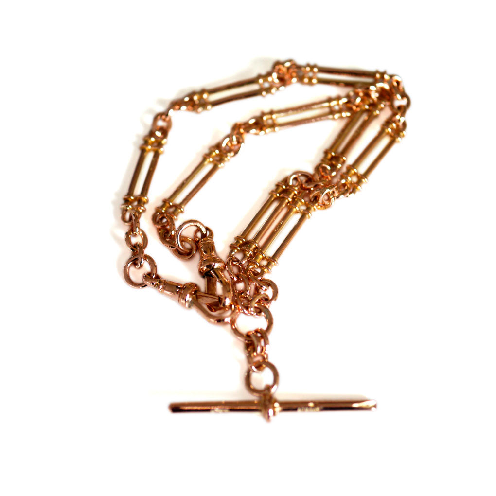 Gold Glorious Gold: T Bar Necklace