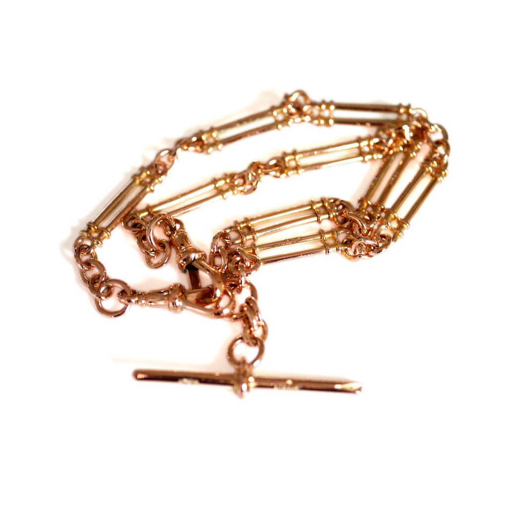Gold Glorious Gold: T Bar Necklace