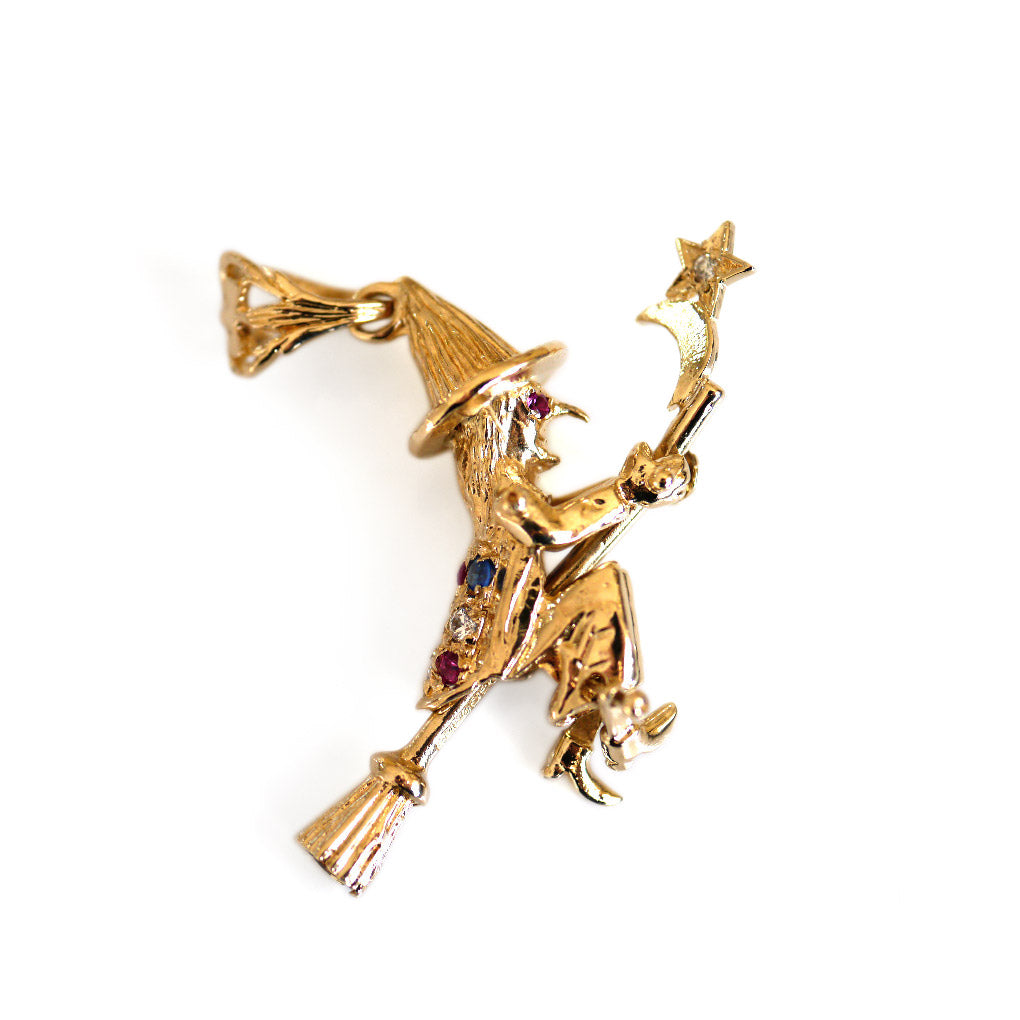 Artfully Articulated 1990s Witch (ITEM AT BLUEBIRD)