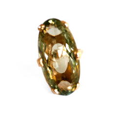 Vintage Prasiolite Cocktail Ring