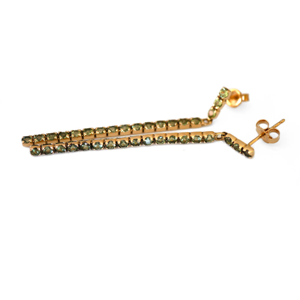 Peridot Pleasures Drop Earrings