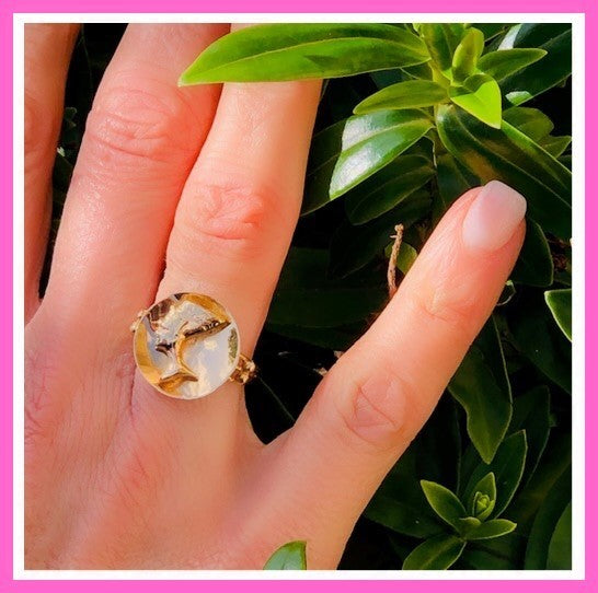 Gold Glorious Gold: Queen Nefertiti Dress Ring