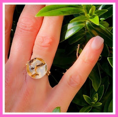 Gold Glorious Gold: Queen Nefertiti Dress Ring